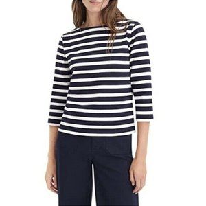 J. Crew Striped Boatneck Short